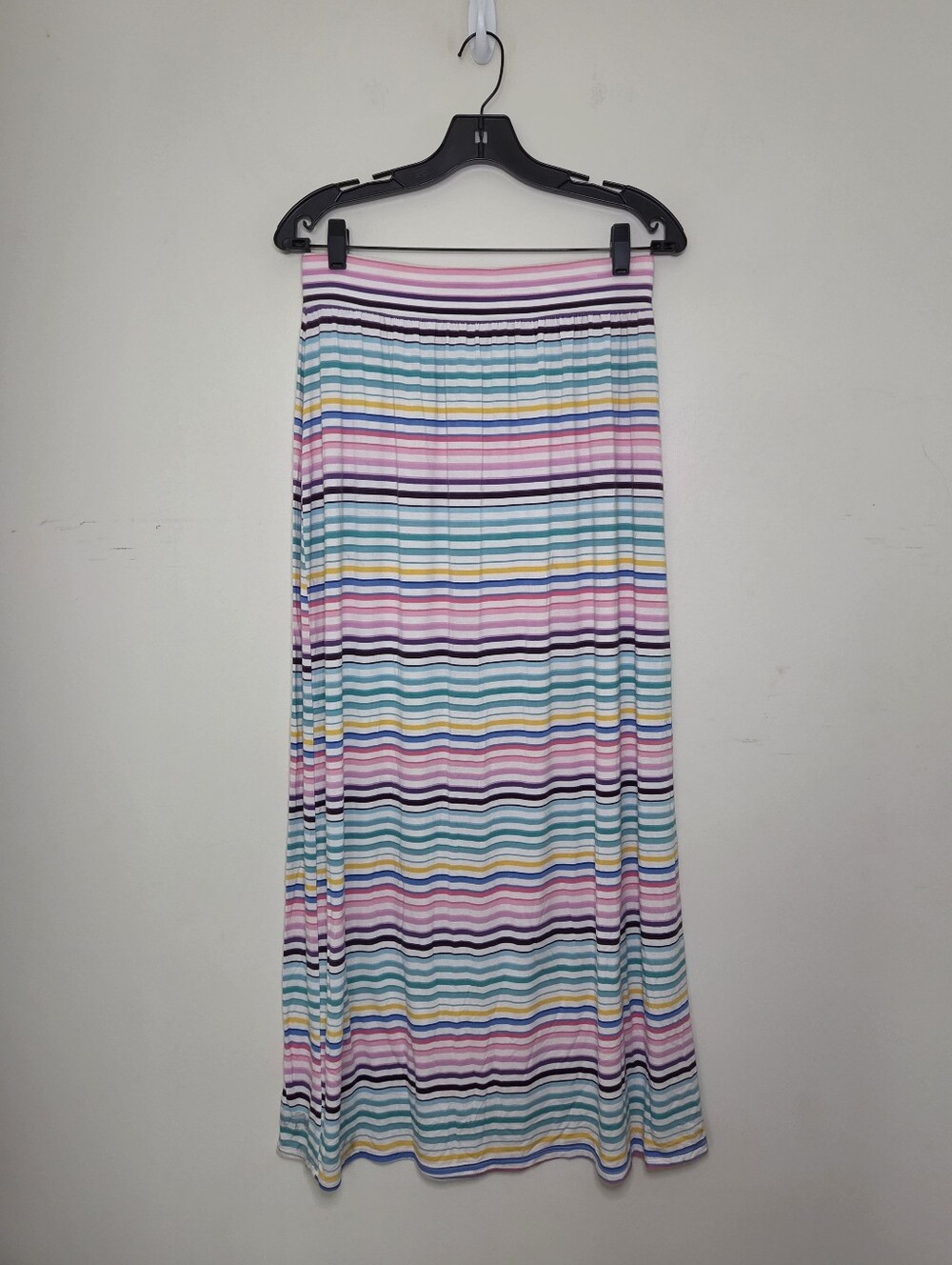 Women's Loft Multicolor Striped Maxi Skirt Sz Small